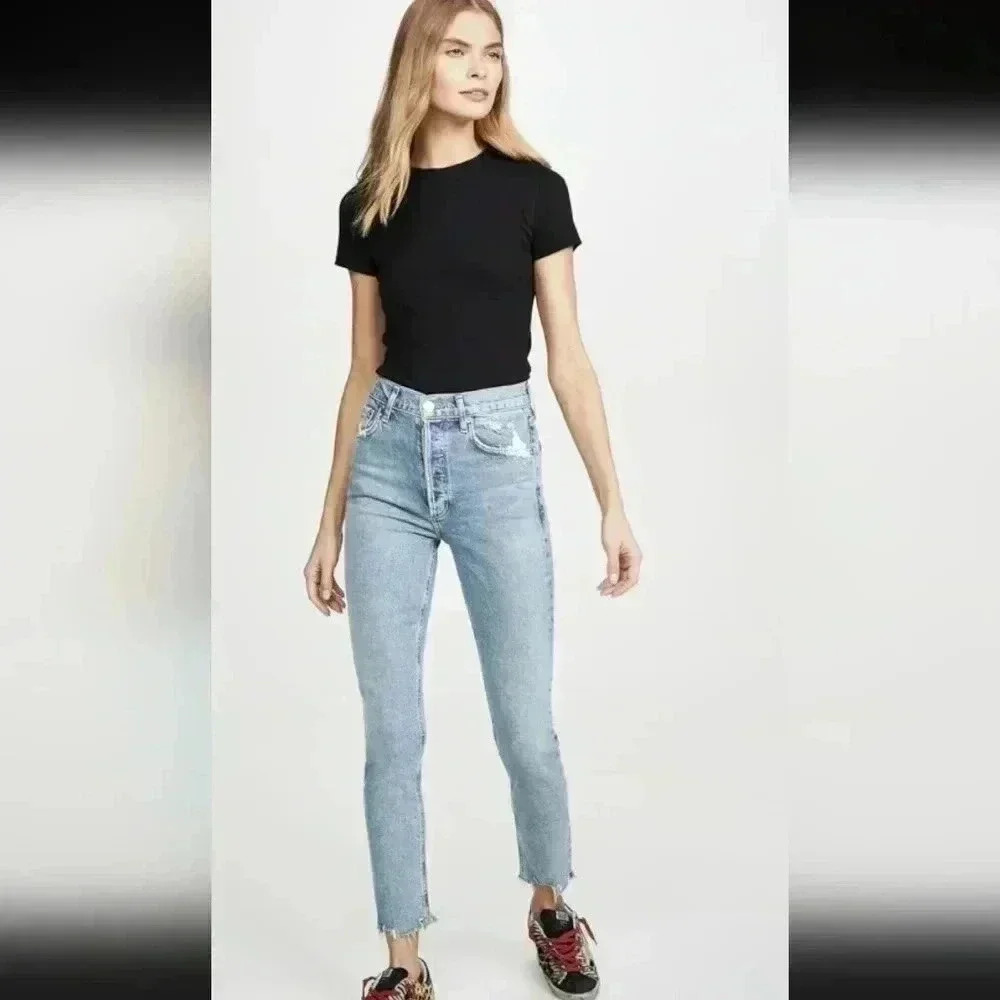 AGOLDE Nico High Rise Slim Fit Jeans
